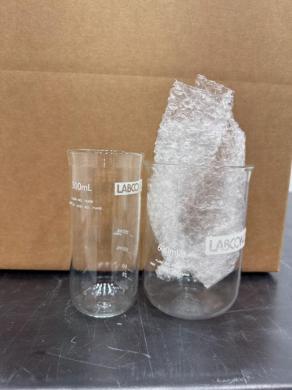 Lot Of Labconco Glass Beakers-cover