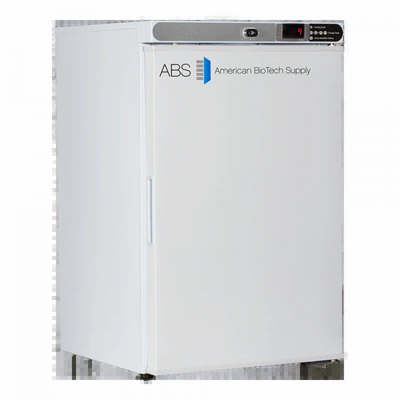 American BioTech Supply 2.5 Cu Ft Premier Freestanding Undercounter Laboratory Refrigerator ABT-HC-UCFS-0204