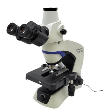 Olympus CX33 LED Compound Microscope with Trinocular Head and 4x, 10x, 40x Objectives-cover