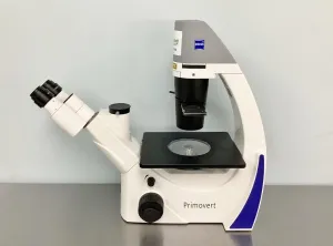 Zeiss Primovert Inverted Phase Contrast Microscope with Trinocular Head, 3 of 10