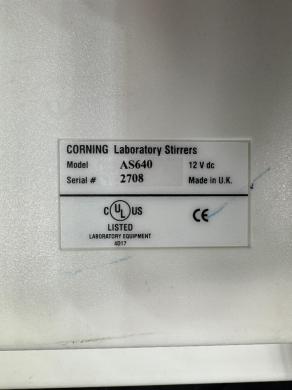 Corning AS640 Slow Speed Stirrer-cover