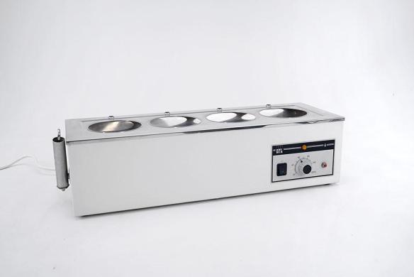 GFL 1041 Stainless Steel Laboratory Water Bath, 4 Openings, 131 mm, 120°C-cover