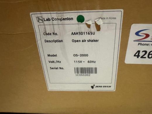 Lab Companion OS-2000 Open Air Laboratory Orbital Shaker-cover