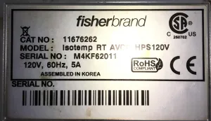 Fisher Isotemp RT Advanced HPS Digital Stirring Hot Plate with PT-100 Temperature Probe, 7 of 7
