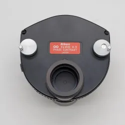 Nikon ELWD 0.3 Phase Contrast Condenser with PhL, Ph1, Ph2 Rings, 2 of 3