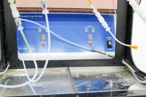 Yamazen Parallel Frac FR-260 Chromatography System with UV-254W Detector and Pump 580D, 2 of 12