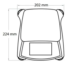 Ohaus Scout STX2202 Portable Scale, 12 of 19