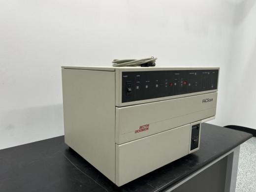 Becton Dickinson FACScan Flow Cytometer System for Cell Analysis-cover