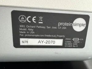 ProteinSimple Abby Automated Capillary Western Blot System for Protein Detection, 2 of 4