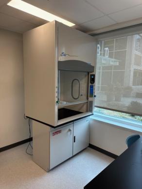 Labconco Echo Fume Hood Model 180410202 with Integrated Control Panel and Safety Storage Cabinets-cover
