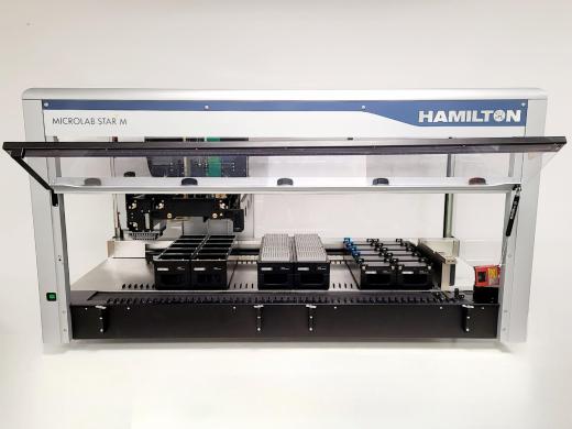 Hamilton Microlab Star M Liquid Handler System 2020 SPAN-8 CO-RE 96 Lab-cover