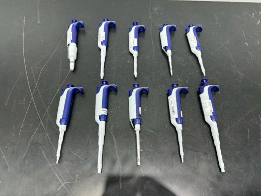 Rainin Pipet-Lite XLS Single Channel Adjustable Volume Micropipette – Set of 10-cover