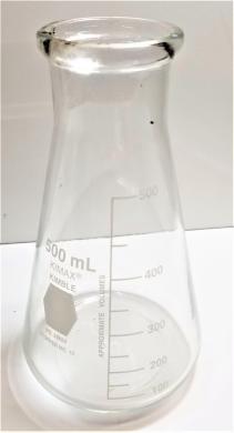 Corning PYREX 5100 & Kimble KIMAX 26650 500mL Wide-Mouth Titration Flasks-cover