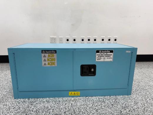 Justrite Sure-Grip EX 12 Gallon Acid and Corrosive Chemical Storage Cabinet-cover