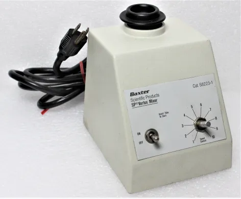 Baxter Vortex Mixer S8223-1 Variable Speed 500-3000 RPM Laboratory Mixer