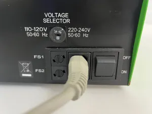 Verderflex EV1500 Benchtop Peristaltic Pump with Manual Speed Control and Cycoloy Pumphead, 4 of 5