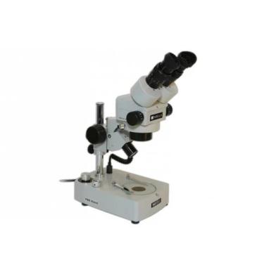 Meiji EMZ-5 Stereo Microscope with PBL LED Pole Stand and MA502 Eyepieces