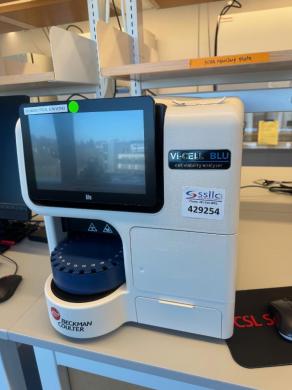 Beckman Coulter Vi-Cell BLU Automated Cell Viability Analyzer with Integrated Touchscreen-cover