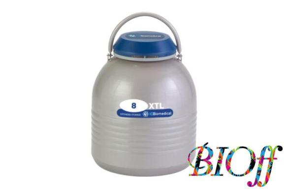 ICB XTL8 8 L Liquid Nitrogen Storage Dewar-cover