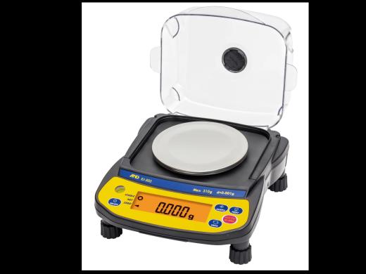 A&D EJ-303 Precision 3-Place Balance with 310g Capacity and 0.001g Readability-cover