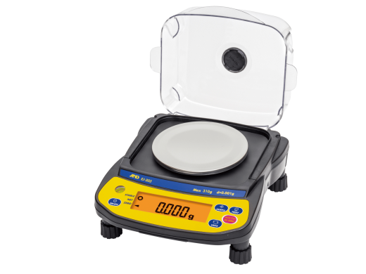 A&D EJ-303 Precision 3-Place Balance with 310g Capacity and 0.001g Readability-cover