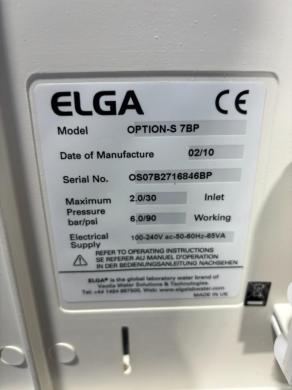 ELGA Purelab option DV 35-cover