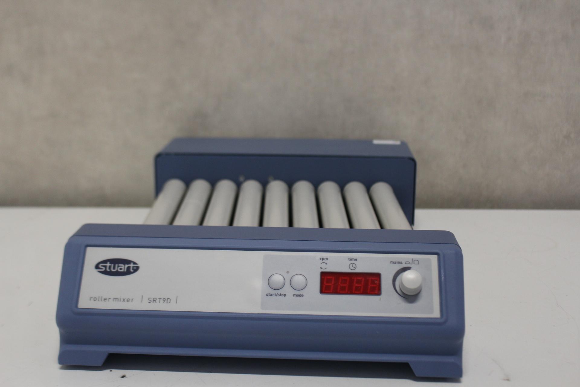 Stuart SRT9D Digital 9-Roller Tube Mixer for Biological Samples