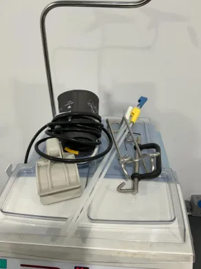 Gambro AK-96 Hemodialysis Machine with Integrated Control Panel and Mobile Base