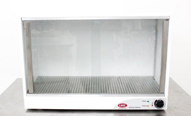 LEEC SS Drying Cabinet Natural Convection 113L Sliding Doors 50°C Max Heating-cover