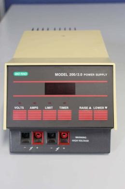 Bio-Rad Model 200/2.0 Adjustable DC Power Supply with Timer Control-cover