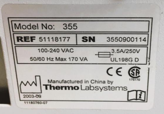 Thermo Multiskan EX355 Microplate Absorbance Rea | QuestPair