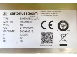 Sartorius Biostat B-DCU 4-Fold Single-Use Cell Culture Bioreactor System with Univessel SU Vessels, 30 of 65