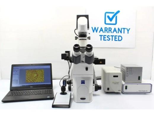 Zeiss AXIO Observer 7 Inverted Motorized Fluorescence Microscope with New Filters-cover