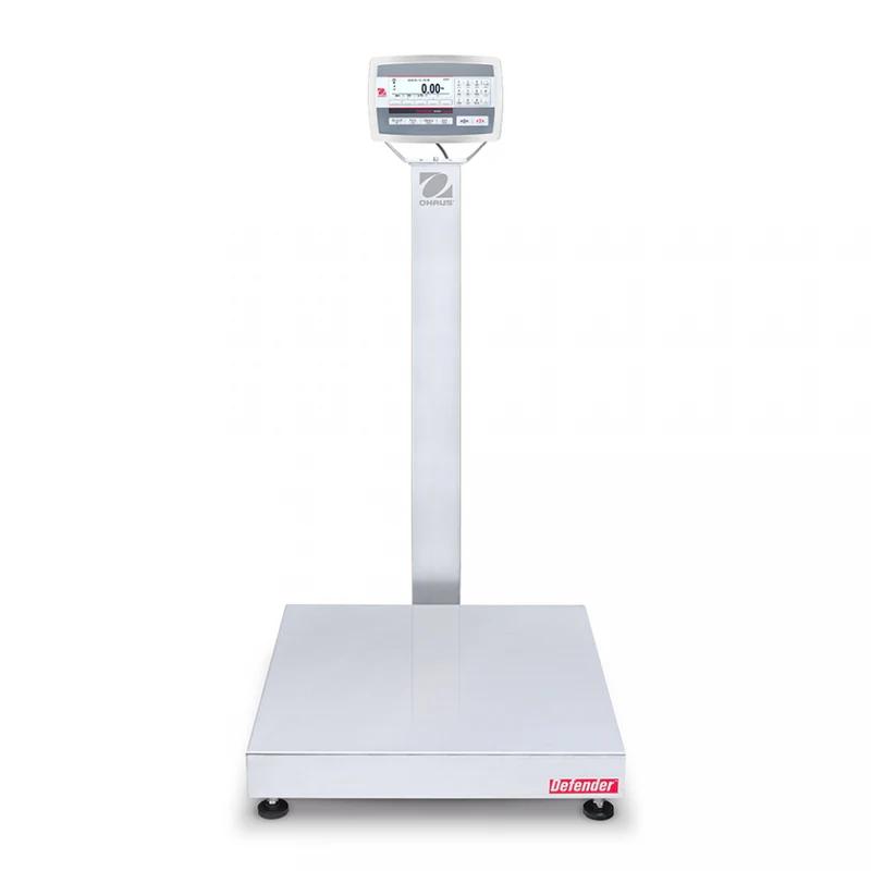 Ohaus D52XW125WQV8 Washdown Column Mount Bench Scale, Defender 5000 Series