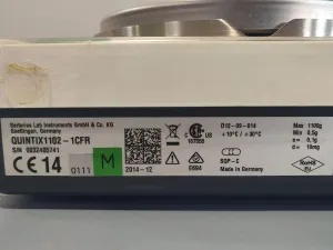 Sartorius Quintix 1102 1CFR Precision Balance, 5 of 11
