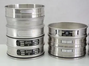 Various Analysis Sieves for Particle Size Distribution, 3 of 5
