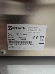 Retsch MM 500 Nano Mixer Mill for Ultra-Fine Grinding and Mixing, 3 of 3