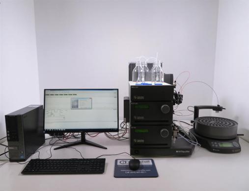 Amersham Biosciences AKTA Purifier 10 Fast Protein Liquid Chromatography (FPLC) System with UPC-900 Monitor-cover