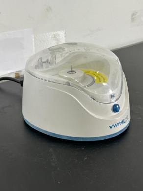 VWR Mini Centrifuge Microcentrifuge with Manual Speed Control and Clear Lid-cover