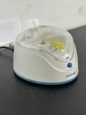 VWR Mini Centrifuge Microcentrifuge with Manual Speed Control and Clear Lid