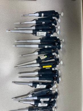 Gilson Pipetman Single Channel Manual Adjustable Volume Pipettes-cover