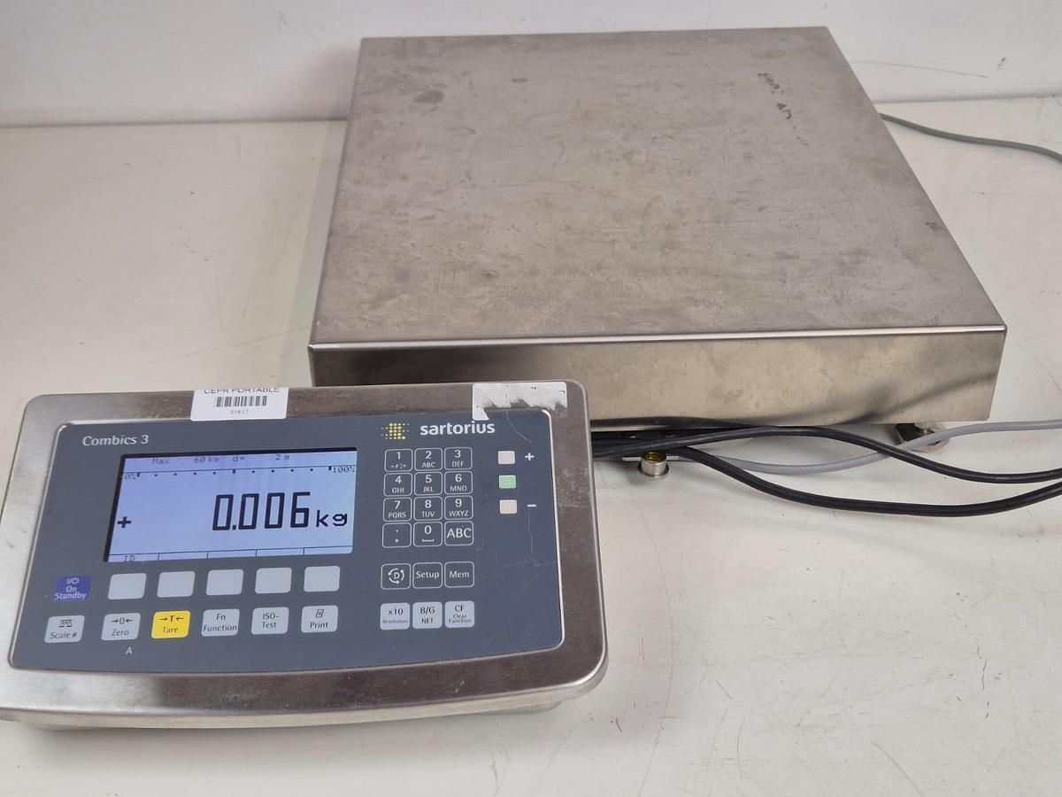 Sartorius Combics 3 Industrial Weighing Terminal with Multi-Scale Support and IP69K Housing