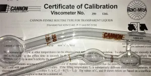 Cannon-Fenske CFRC-350 Certified Routine Viscometer Tube, 4 of 15