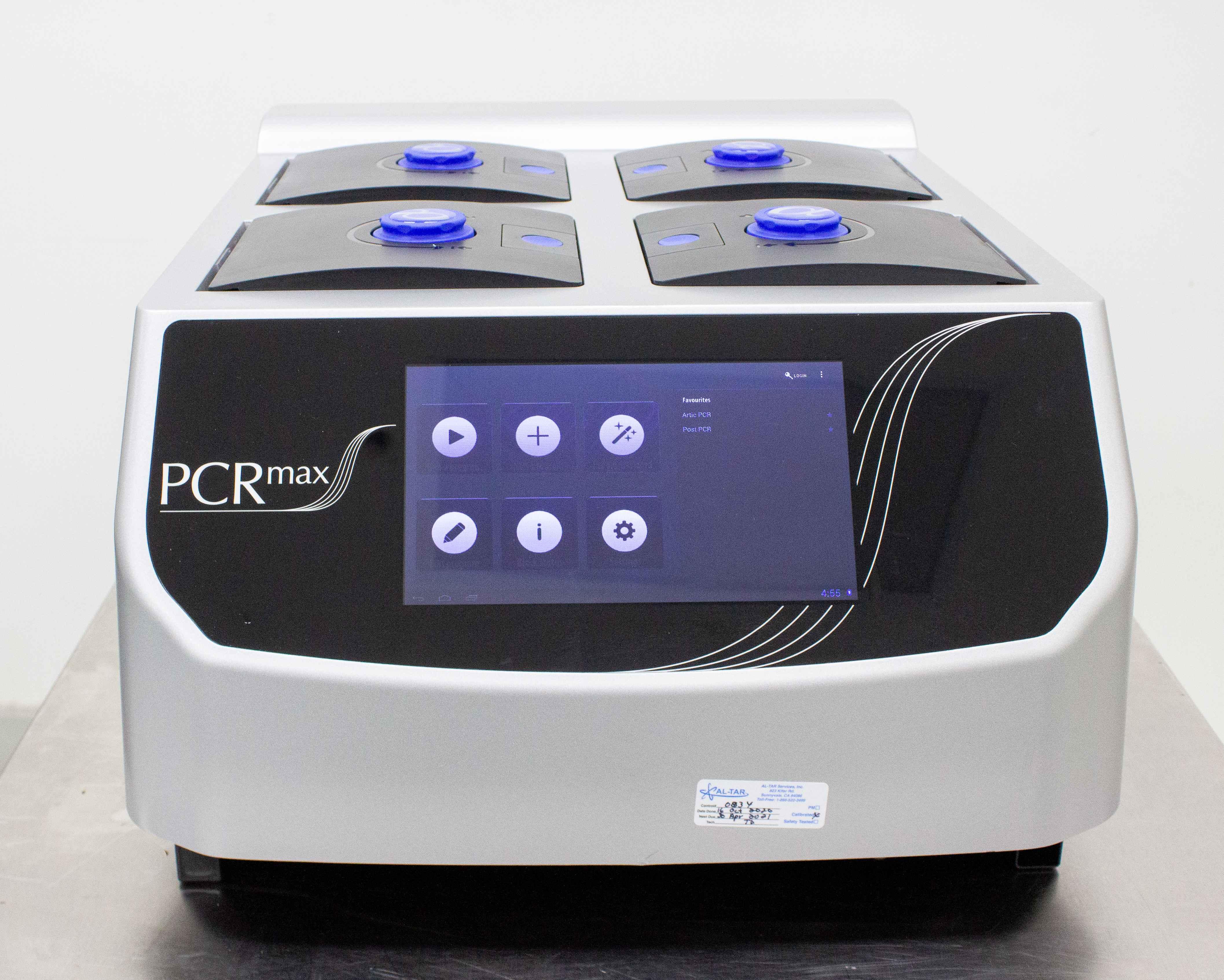 Cole Parmer PCRmax Alpha Thermal Cycler AC4384, Quad 384-Well Blocks