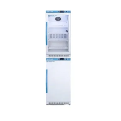 Accucold ARG31PVBIADA-AFZ2PVBIADASTACK 20" Wide Stackable Vaccine Refrigerator-Freezer Combo
