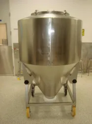 Bohle Mobile 1400 Liter Capacity Stainless Steel Tote for Laboratory and Bioprocessing Use, 3 of 4