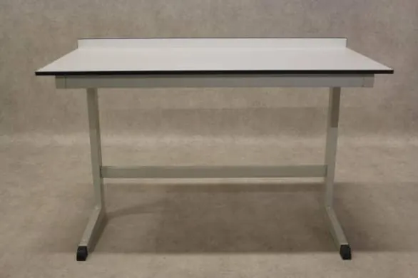 Interfurn Laboratory Tables with Steel-Coated C-Shaped Legs