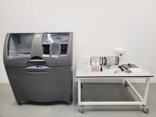 3D Systems Monochrome ProJet 360 3D Printer Floor Standing w/ Consumables Lab-cover