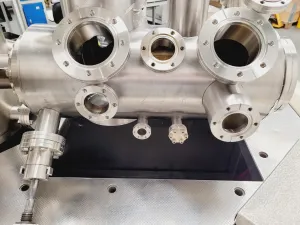 Stainless Steel Vacuum Reaction Chamber with Multiple Ports, Shielded Cabinet & Canopy, 3 of 21