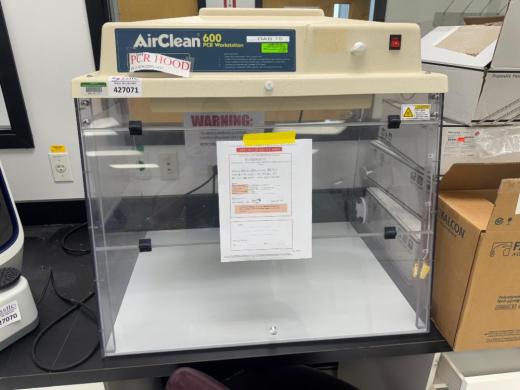 AirClean AC632DB PCR Workstation with Integrated HEPA Filtration-cover